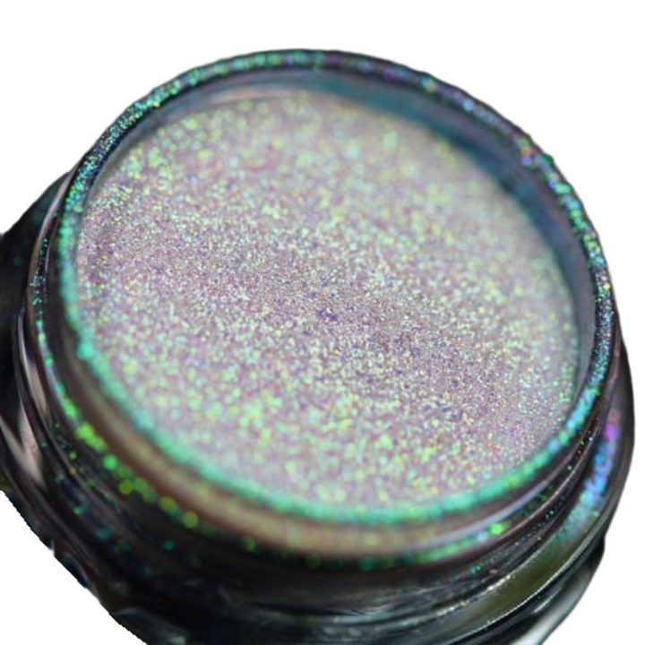 Pigment KAJOL Beauty PK78, áttetsző fehér arany-zöld irizálással, por, 1g