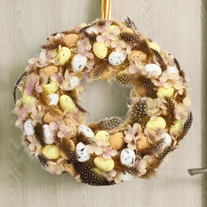 Направи си сам - Великденски венец с яйца 30см
