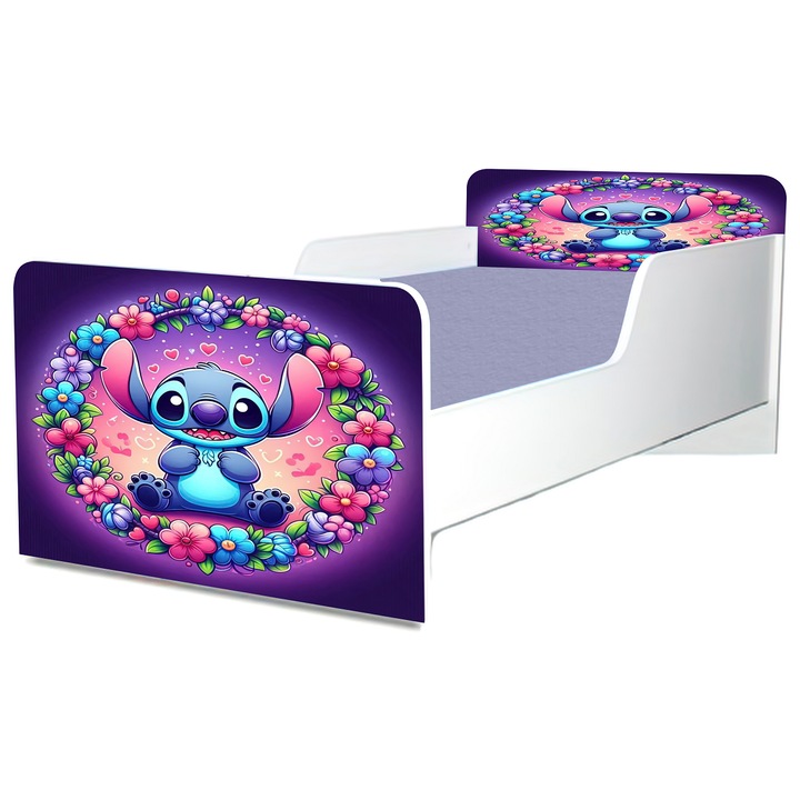 Легло Stitch, 180x80 см, с включена защита и матрак