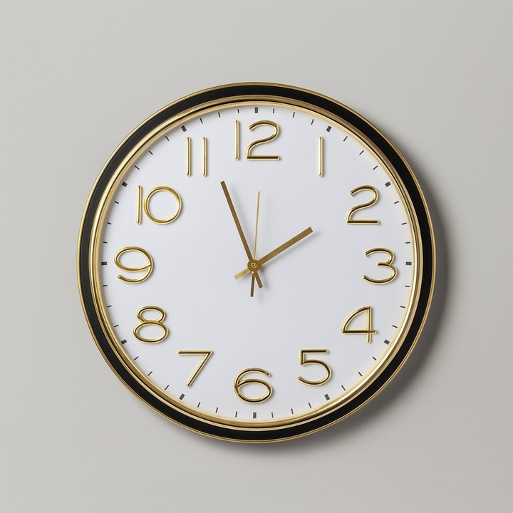 Ceas Perete cu Geam Ovalizat Ardaven