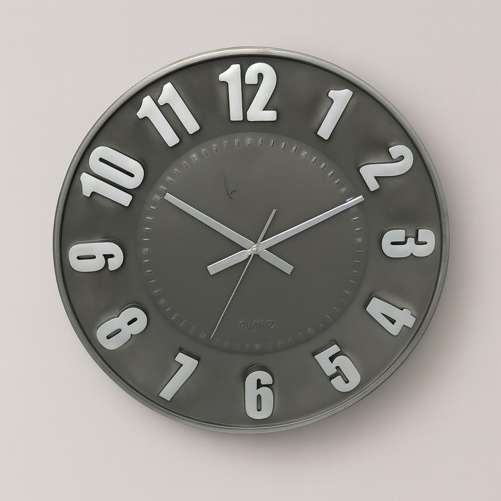 Junaro dombornyomott számjegyű falióra