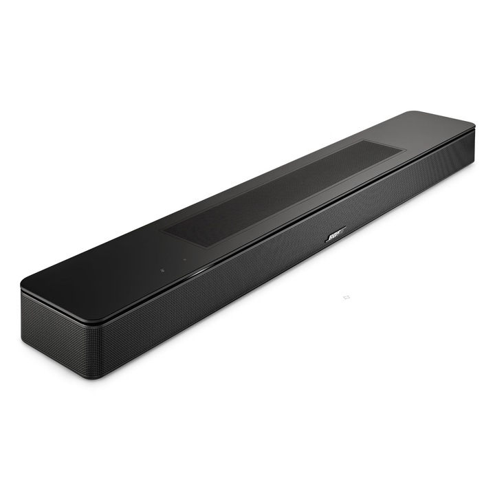 Bose Smart Dolby Atmos Soundbar, Boxa Soundbar Bluetooth Cu Control Vocal Amazon Alexa Integrat Si Compatibila Cu Google Assistant, Negru