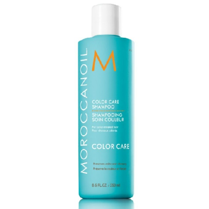 Комплект Moroccanoil за боядисана коса: Терапия Purple, 50 мл + Шампоан Color Care, 250 мл