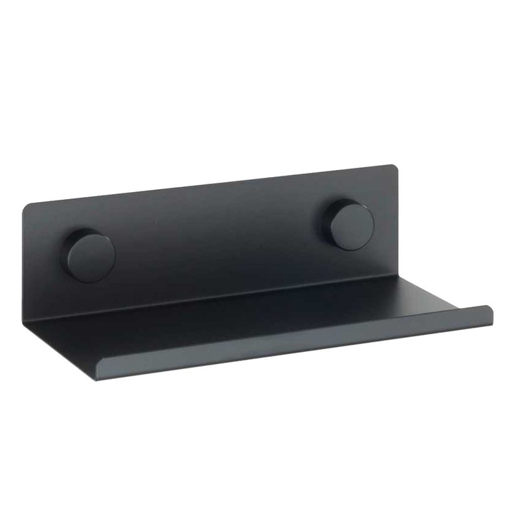 Raft negru din metal 25 cm Jet High S Wenko