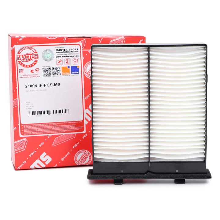 Kabinlégszűrő Master-Sport, SUZUKI SX4, 175x202x48mm, 2006-2015