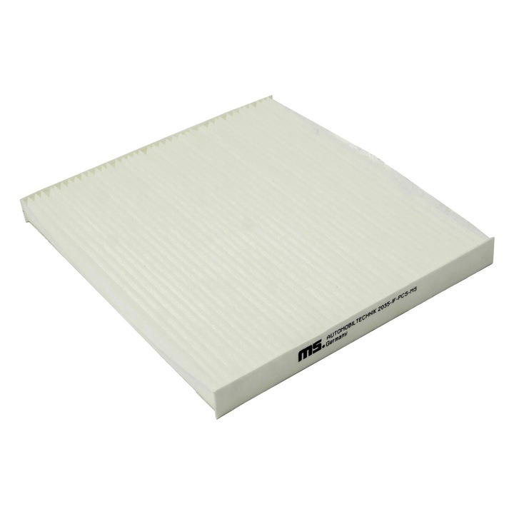 Master-Sport kabinszűrő, CHRYSLER 300C és TOYOTA AVENSIS modellekhez, méretek 198x220x20mm, aktív szénnel