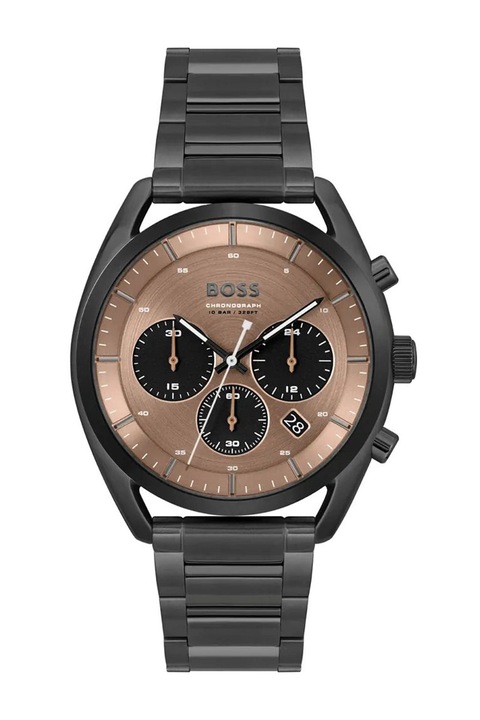 BOSS, Karóra rozsdamentes acélszíjjal, Antracitszürke