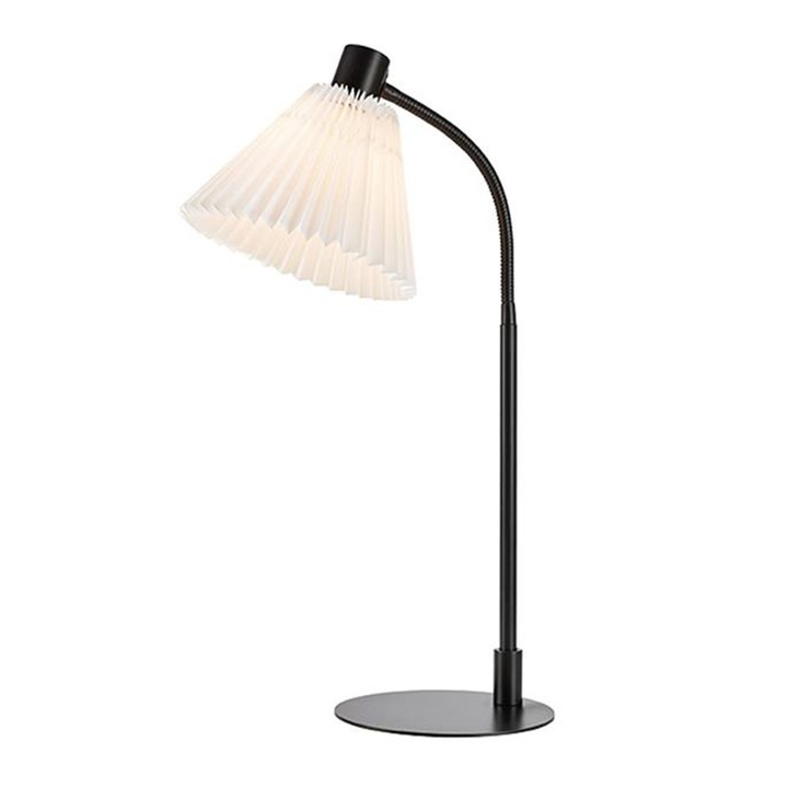 Lampa birou alba/neagra din metal 59 cm Mira Markslojd