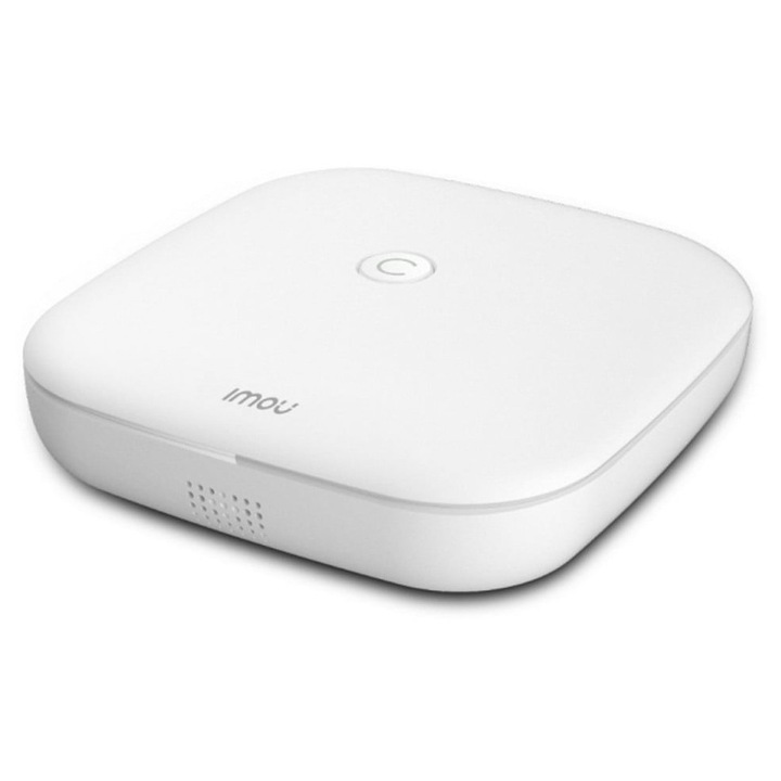 Centrala de alarma Imou Smart Alarm Gateway, Cablat si Wireless, Sirena, 32 zone, Wi-Fi, Zigbee, Aplicatie mobila, IOT-ZG1