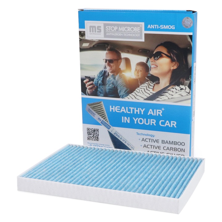 Master-Sport utastérszűrő, AUDI A3, TT, TT Roadster, SEAT AROSA, CORDOBA, SKODA, VW, 283x206x25mm, többszínű