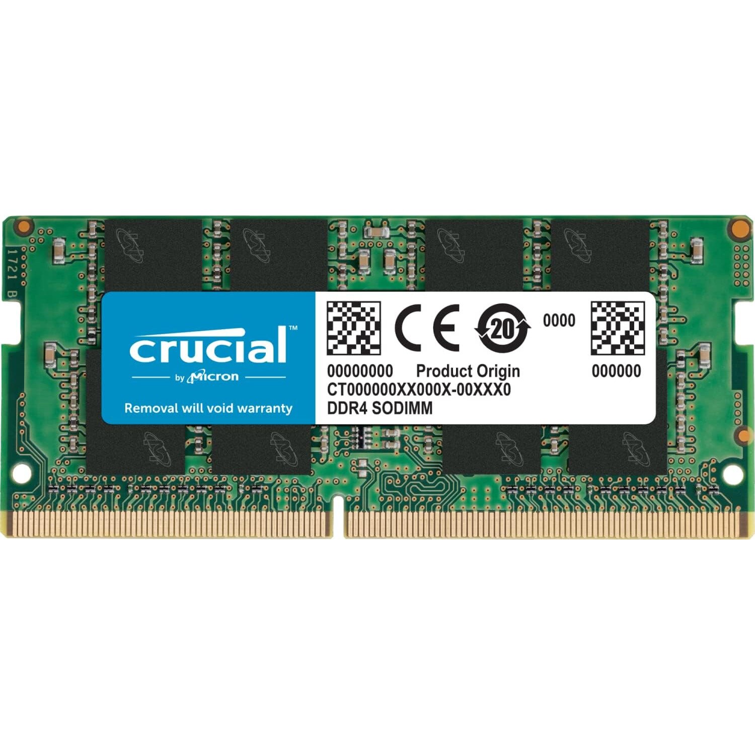 Memorie RAM 32 GB sodimm ddr4, 2666 Mhz, Crucial, pentru laptop