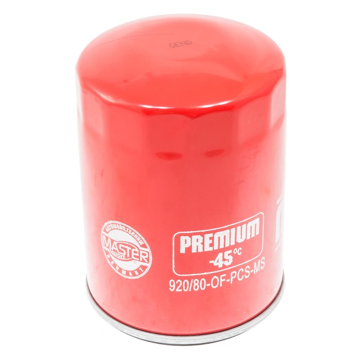 Olajszűrő Master-Sport, M26x1.5, 121mm, 80mm, 93mm, visszacsapó szeleppel