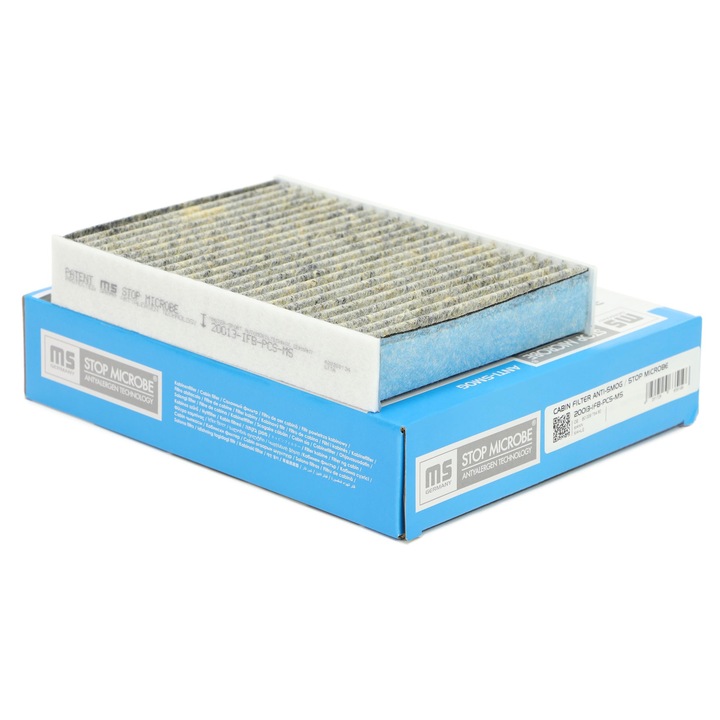 Master-Sport kabinszűrő, ANTI-SMOG, 195x146x32mm, CITROEN C1 II, PEUGEOT 108, TOYOTA AYGO modellekhez