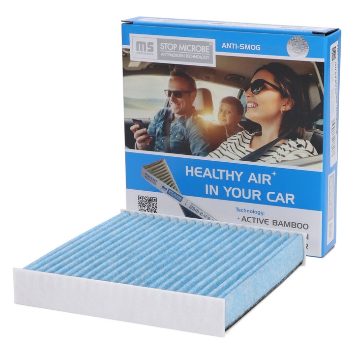 Филтър за купе Master-Sport, DAIHATSU CUORE VII, TERIOS, FIAT, SUBARU BRZ, SUZUKI, TOYOTA, 185x178x30mm, многоцветен