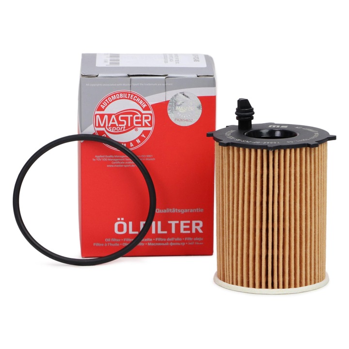Olajszűrő Master-Sport, kompatibilis Alfa Romeo Mito, Chrysler Ypsilon, Fiat 500, Panda, Punto, Lancia Ypsilon, méretei 99x26x72mm, szett.