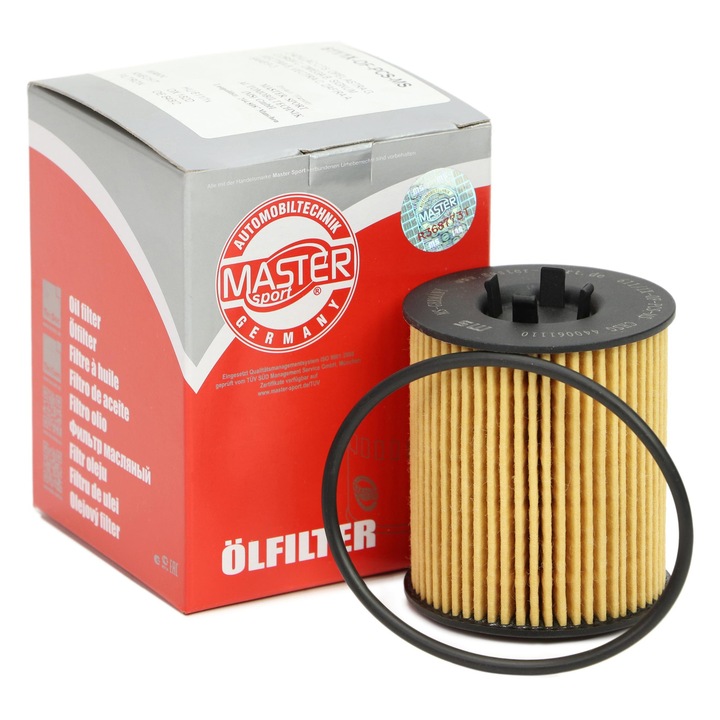 Olajszűrő Master-Sport, kompatibilis Cadillac CTS, Opel Astra G, Corsa, Omega, Vectra, Zafira, Saab 9-3, 25x59mm