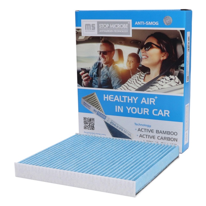 Kabin Szűrő Master-Sport, DODGE DURANGO, JEEP GRAND CHEROKEE IV, gombaellenes hatás, 264x243x30mm
