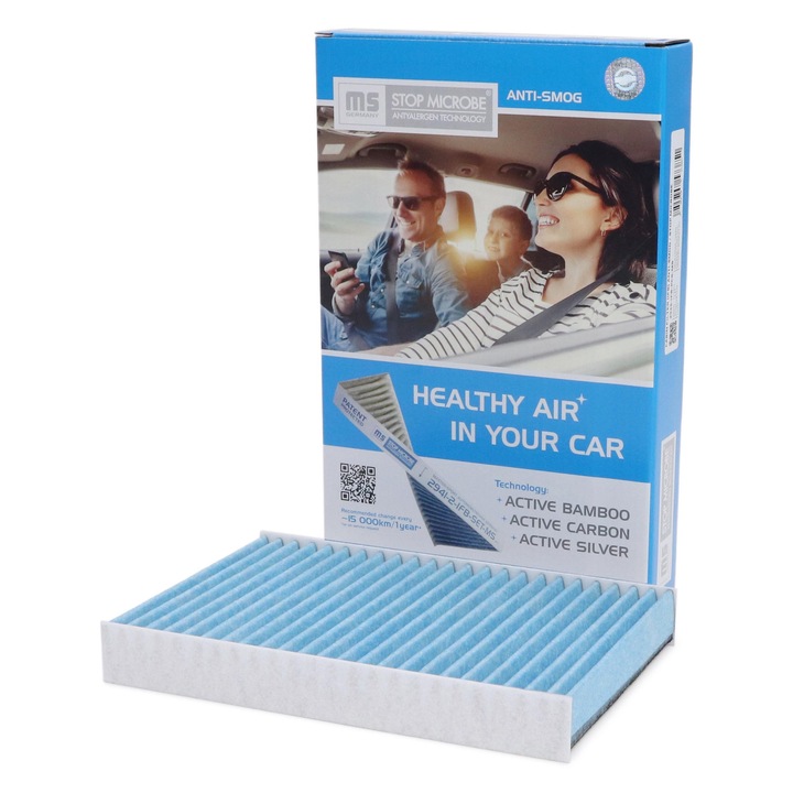 Master-Sport utastérszűrő, 230x158x30mm, Dacia Logan, Sandero, Nissan Kubistar, Renault Clio, Kangoo