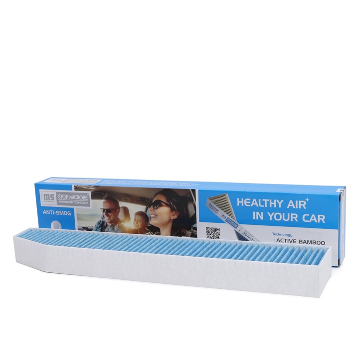 Master-Sport utastérszűrő, JEEP COMMANDER (XK, XH), GRAND CHEROKEE I/II/III, 468x78x41mm, antibakteriális, aktív szén