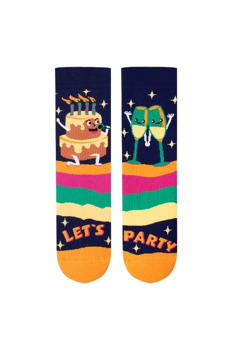Sosete bumbac organic Arty Socks Party