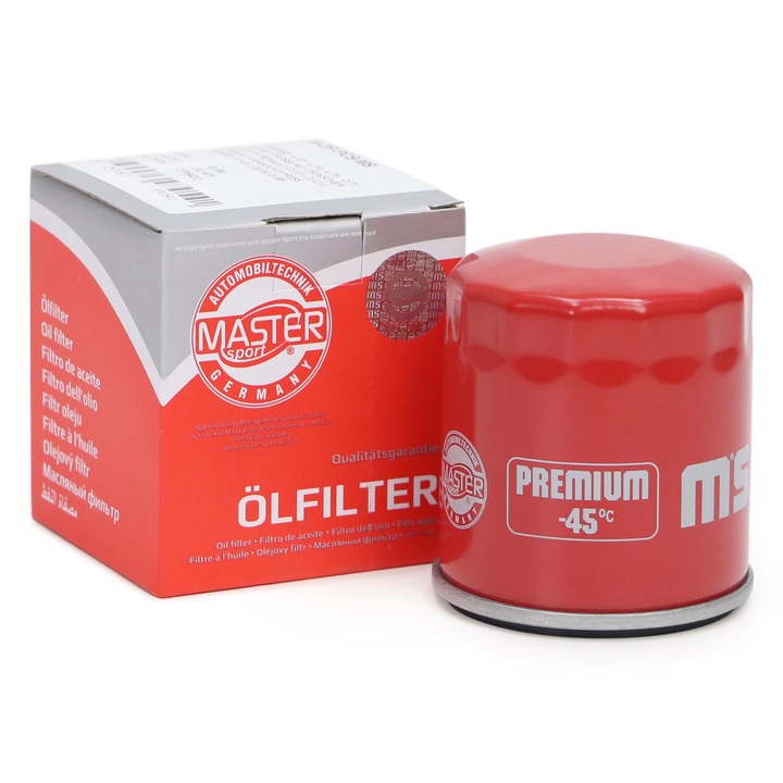 Olajszűrő Master-Sport, AIXAM 400, 500, RENAULT CLIO I/II, KANGOO, TWINGO I, M20x1.5, 75mm