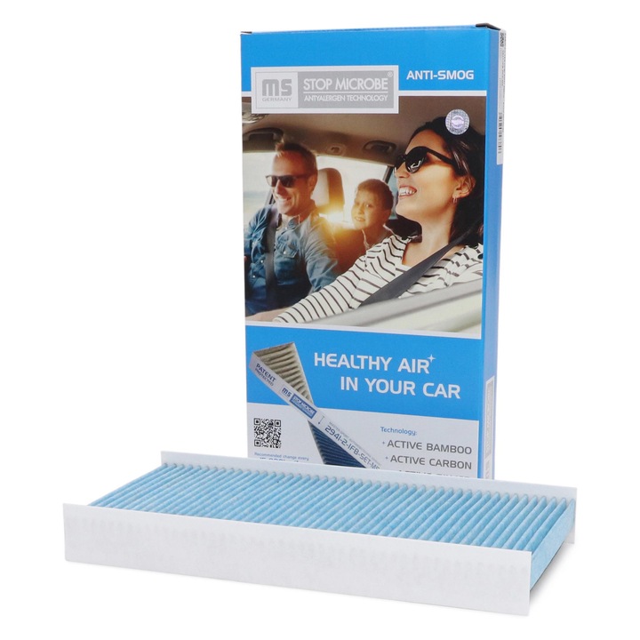 Master-Sport utastérszűrő, CITROEN JUMPY II, FIAT SCUDO, PEUGEOT EXPERT, TOYOTA PROACE, aktív szén, 376x176x48mm