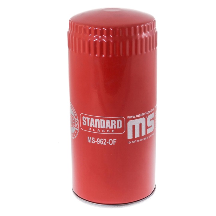 Olajszűrő Master-Sport, 1-12 UNF, 210x93mm, Aston Martin, Deutz-Fahr, Fendt, Magirus-Deutz, Neoplan, Volvo, VW típusokhoz