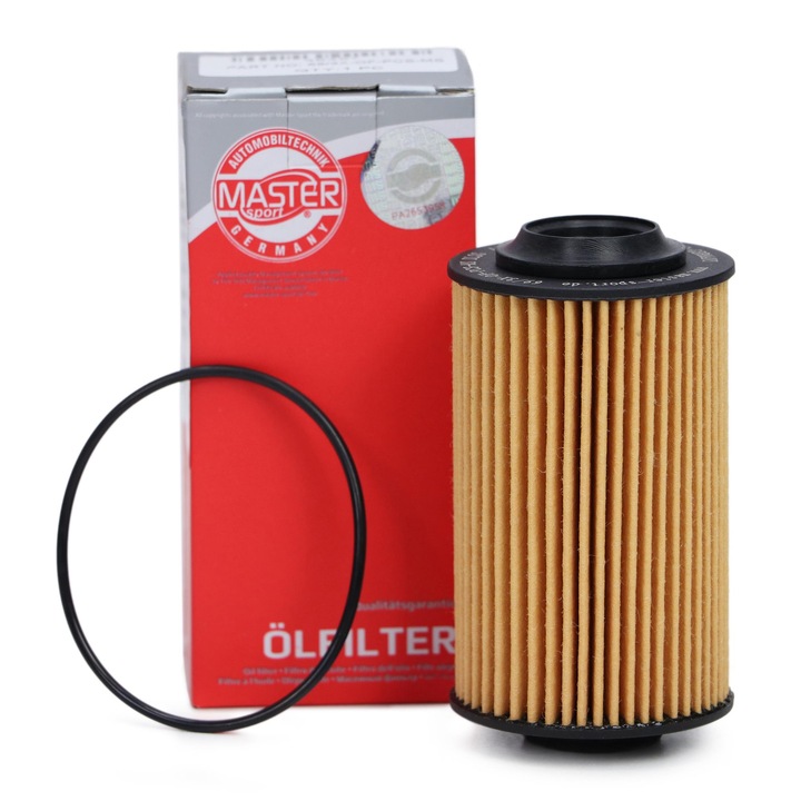 Filtru ulei Master-Sport, compatibil cu Alfa Romeo 159, Cadillac CTS, Chevrolet Camaro, Opel, Saab 9-3, 19x54mm, set