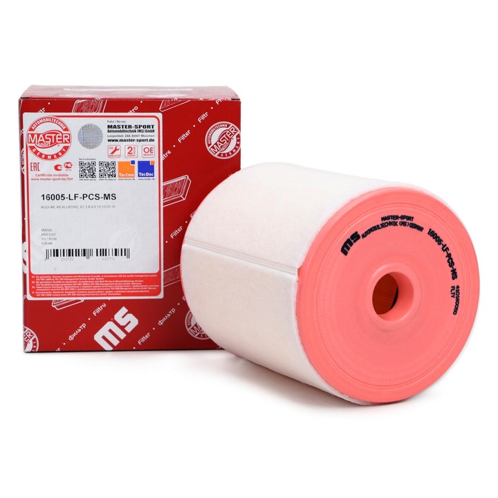 Légszűrő Master-Sport Germany, AUDI A6 C7 / Allroad / Avant, A7 Sportback, 90x154mm