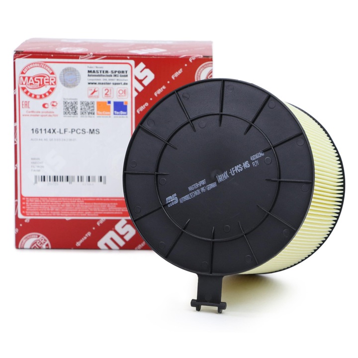 Légszűrő Master-Sport Germany, AUDI A4 B8 / Avant, A5 / Sportback / cabriolet, Q5 / Van, 168x102x160mm