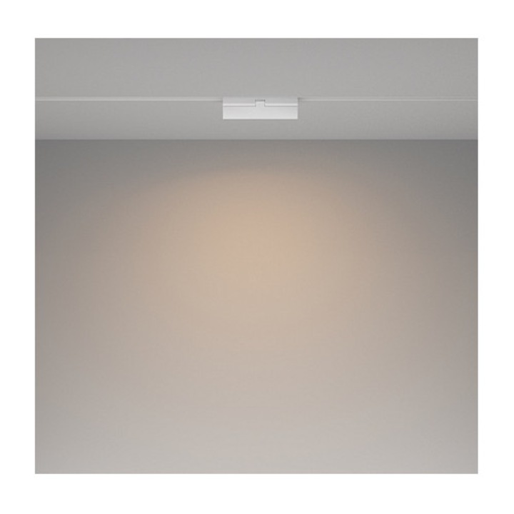 Spot alb din metal cu LED Basis Rot Exility 12-600 Maytoni