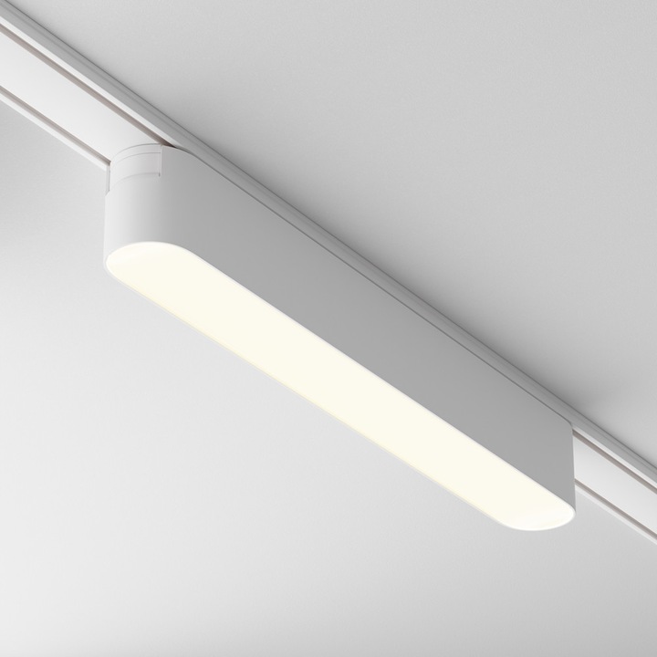 Spot alb din metal cu LED Basis Radity 950 Maytoni