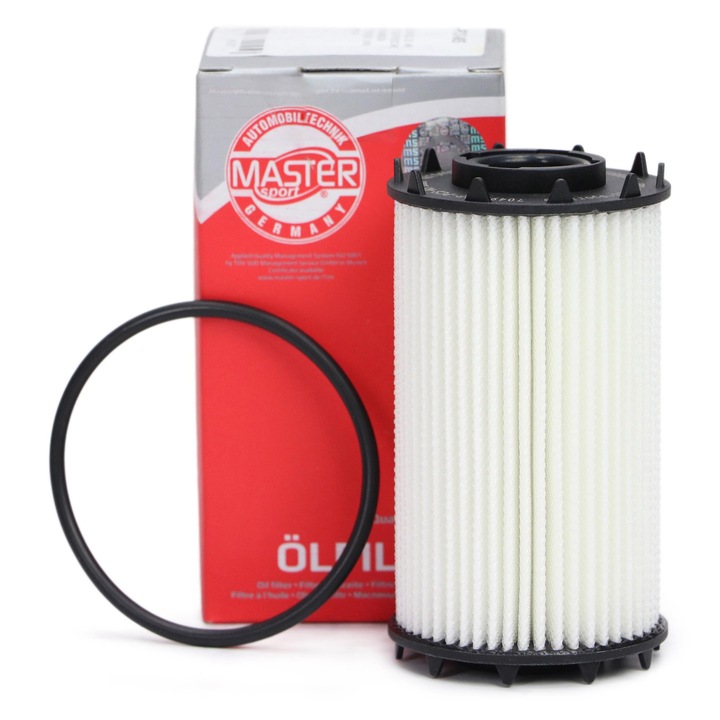 Master-Sport Germany szintetikus olajszűrő, kompatibilis Audi A4 A5 A6 A7, Bentley, Lamborghini, Porsche, VW, 24x63mm