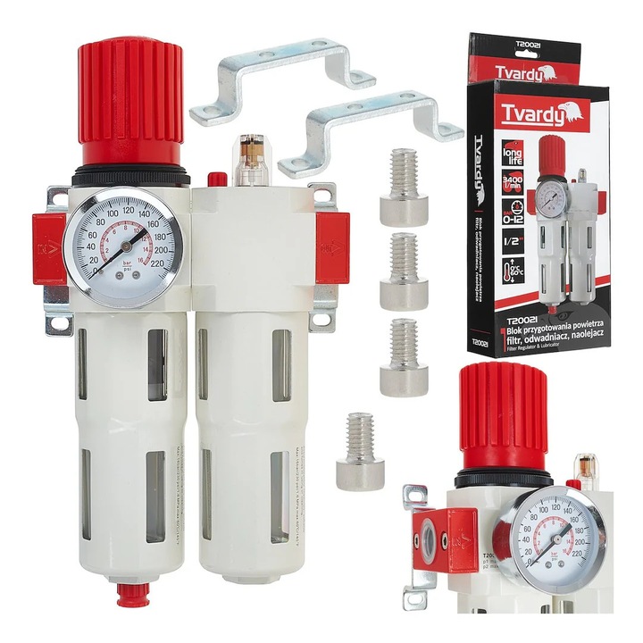 Bloc de preparare a aerului 1 / 2", Tvardy T20021