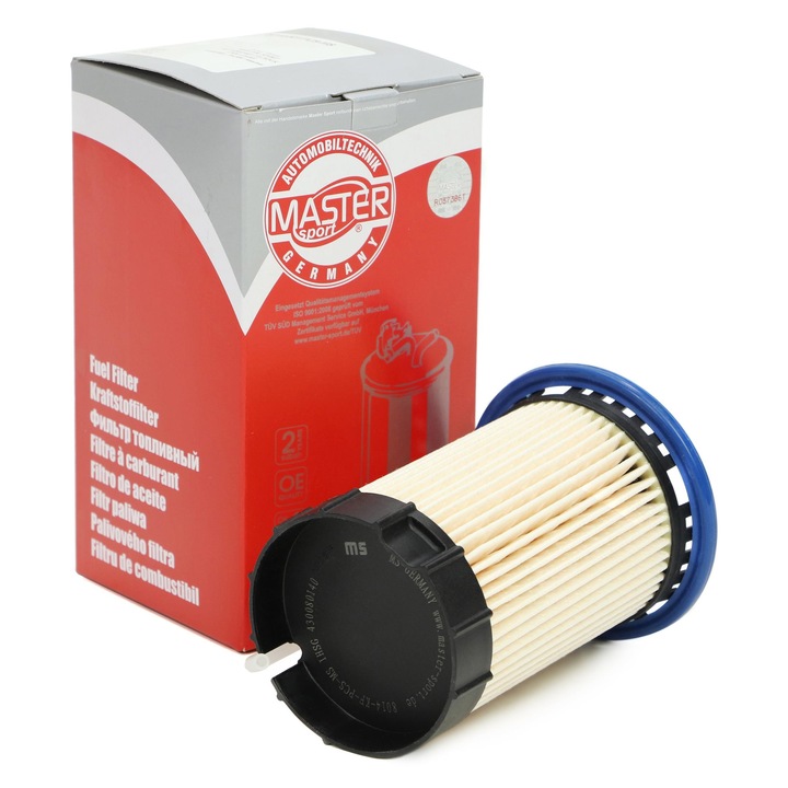 Üzemanyagszűrő Master-Sport, Audi A3, Q2, Q3, TT; SEAT Leon; SKODA Octavia; VW Golf, Passat, 138x94mm, 77mm kompatibilis