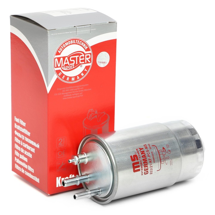 Üzemanyagszűrő Master-Sport, 9mm, 170x84mm, Alfa Romeo 159, Citroen, Fiat, Ford KA, Lancia, Opel, Peugeot