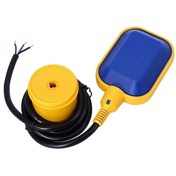 Comutator cu plutitor, Elektroweb, nivel apă, cablu 5m, 230V, IP68