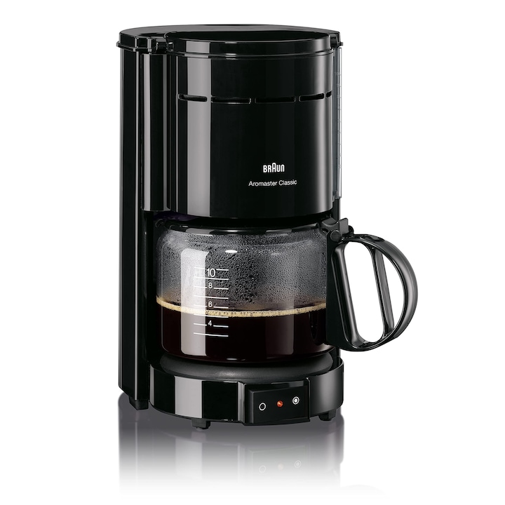 Espressor Braun Kf 47, negru, 1450W, 1.2l