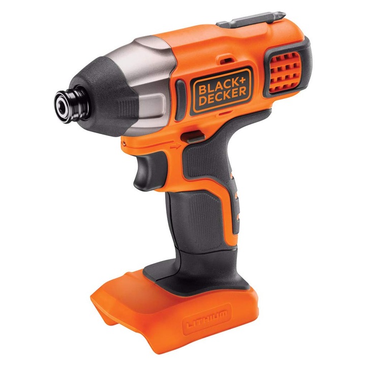 Black+Decker 18V akkus ütvecsavarozó, 155Nm nyomaték, kompakt, könnyű