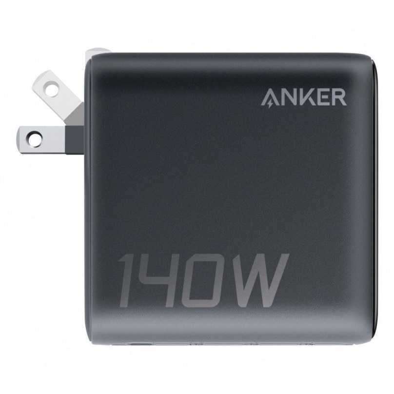 Incarcator Anker, 140W, PD3.1, cu 4 porturi, cablu USB-C, negru