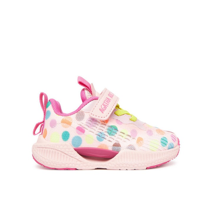 Pantofi copii, Agatha Ruiz de la Prada, roz, textil