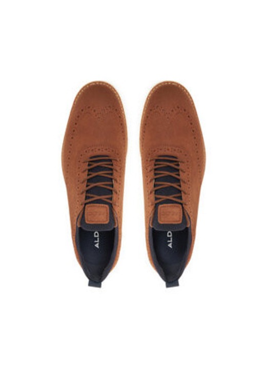 Pantofi barbatesti, Aldo, imitatie de piele, maro, 42 EU