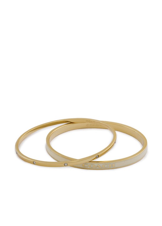 Set bratari dama Coach GLD100, material plastic, universal, aurie