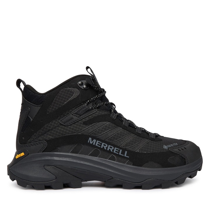 Merrell Moab Speed 2 Mid túrabakancs, fekete, textil