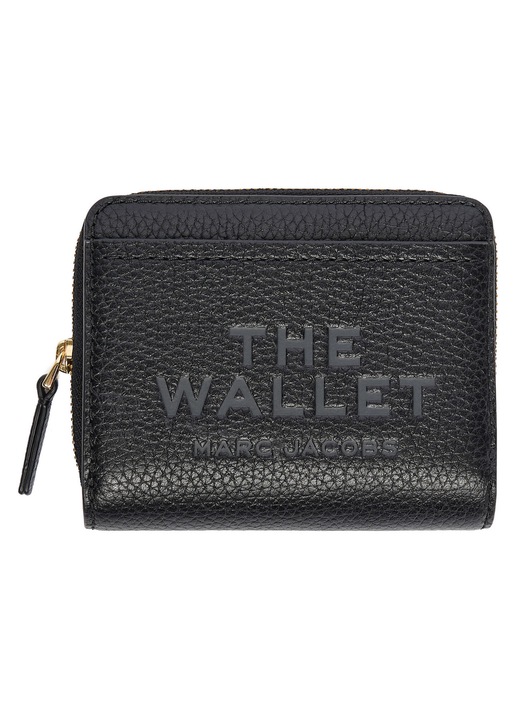 Portofel dama, Marc Jacobs, piele naturala, negru, One Size INTL