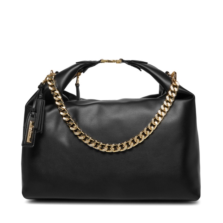 Дамска чанта Pepe Jeans, модел Gail, екологична, черна