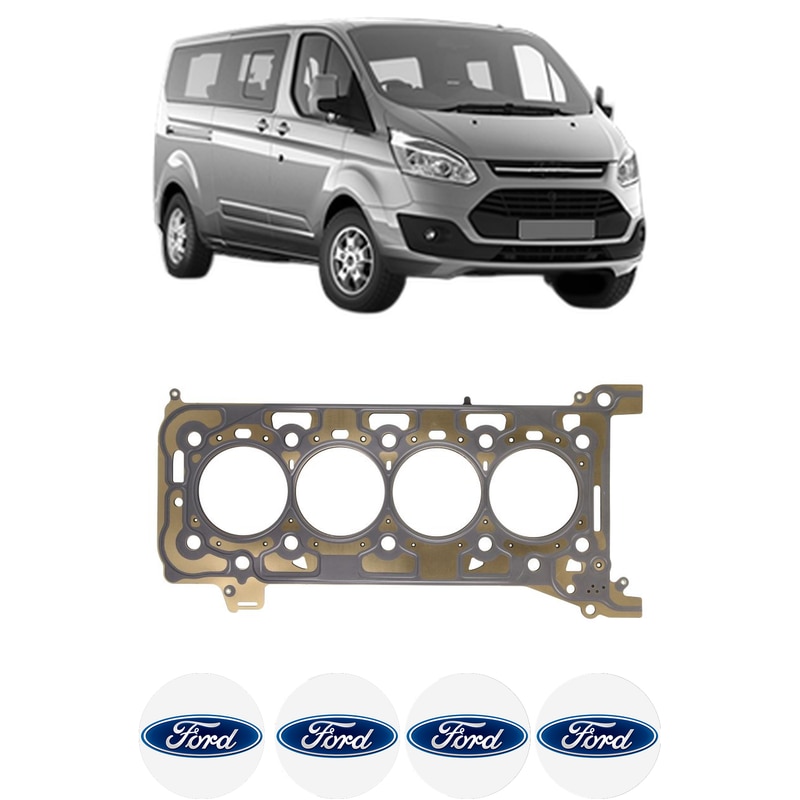 Turbocompresor Frankberg Para Ford Transit/Tourneo Custom 2.0 EcoBlue | GK2Q6K682BB | Con Juntas | Compatible Con 838417-0003