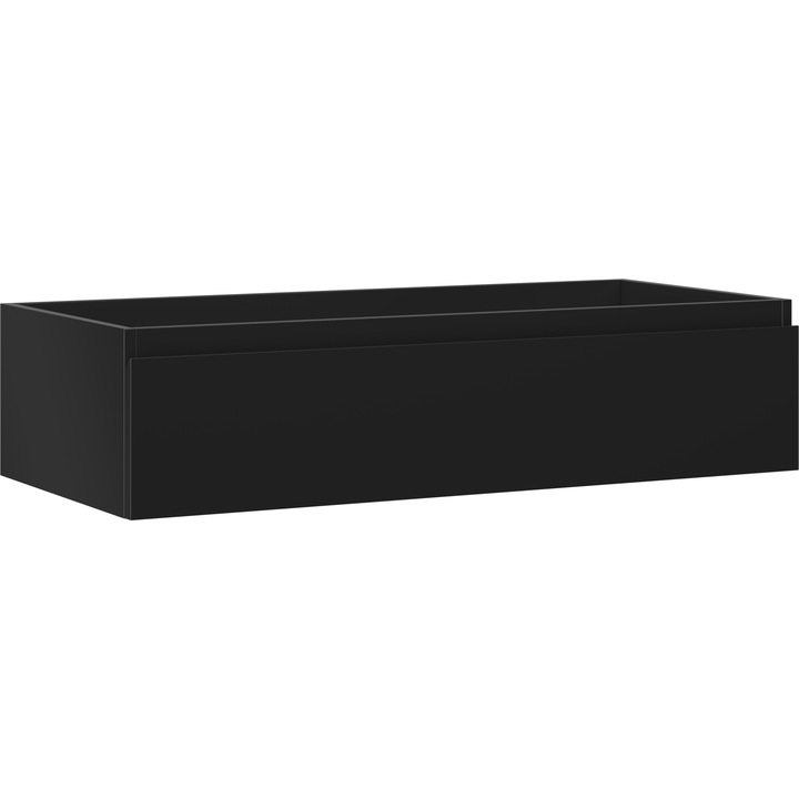 Mexen Orio dulap baie sub chiuveta 100 cm, 1 sertar, negru mat - 91A10-10023-1-BF71