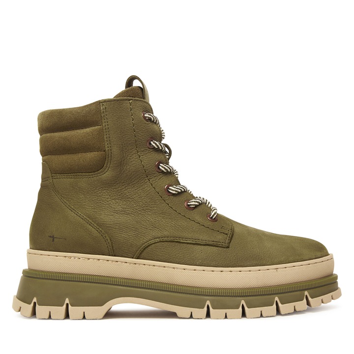 Ghete dama Tamaris 1-25200-45, piele naturala, verde, Verde