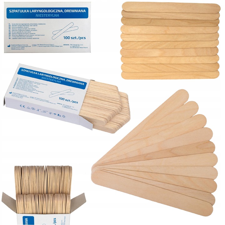 Bete pentru ceara, 100 bucati, 15x1.8x1.6 cm, set